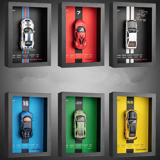Luxury Automotive Shadow Box Collection
